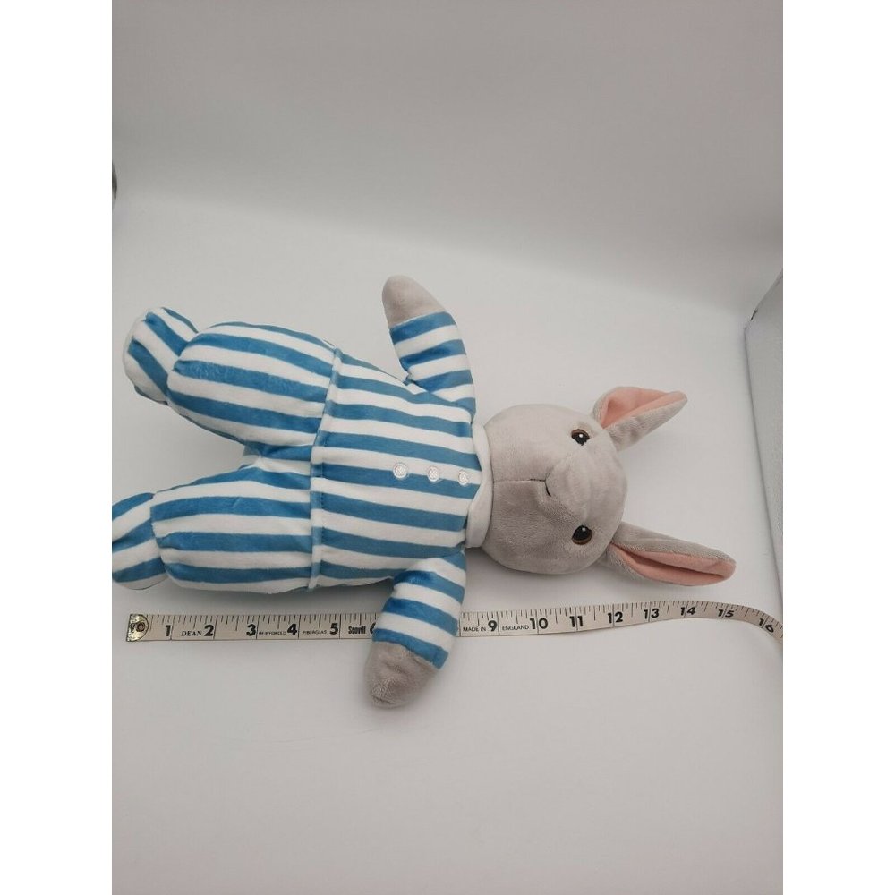 Goodnight Moon Kohl's Cares Striped Pajama Bunny Plush Bunny - Picture 8 of 9